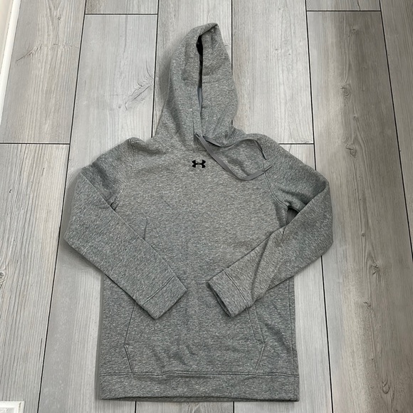 Under Armour Ladies Hustle Pullover Hooded Sweatshirt - Picture 3 of 6